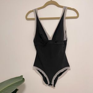 Victoria’s Secret navy lace onesie